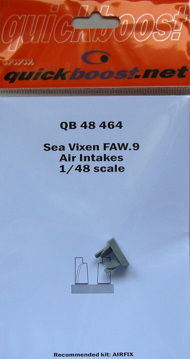 1/48 Sea Vixen FAW.9 air intakes (AIRFIX)