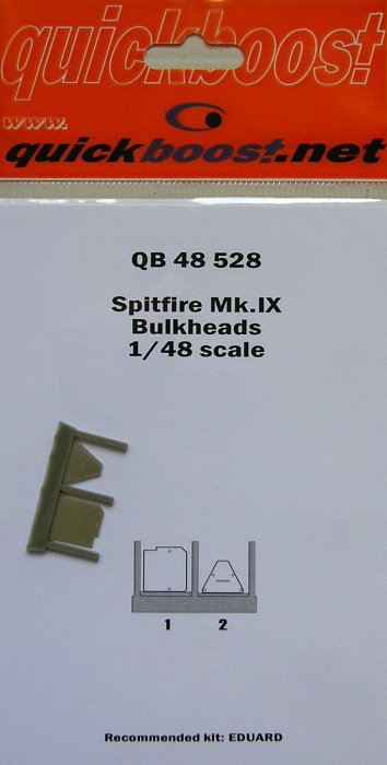 1/48 Spitfire Mk.IX bulkheads (EDU)