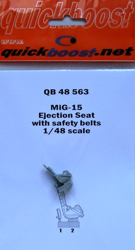 1/48 MiG-15 ejection seat with safety belts