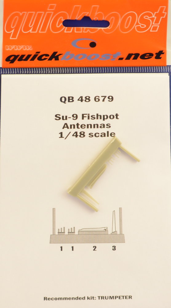 1/48 Su-9 Fishpot antennas (TRUMP)