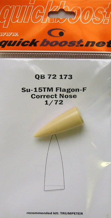 1/72 Su-15TM Flagon F correct nose  (TRUMP)