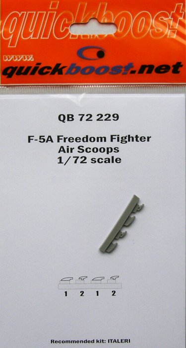 1/72 F-5A Freedom Fighter air scoops (ITAL)