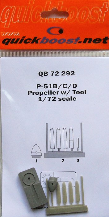 1/72 P-51B/C/D propeler w/tool  (HAS)