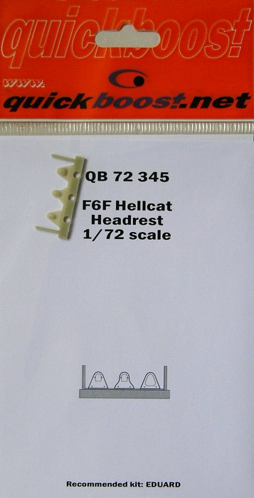 1/72 F6F Hellcat headrest  (EDU)