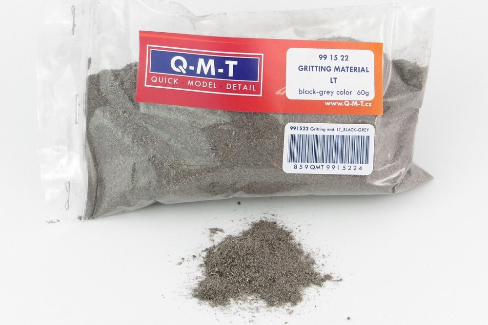 Gritting material BLACK-GRAY (60g)