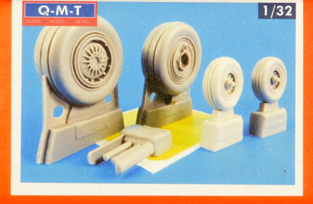 1/32 Not Weighted wheels for F-4C/D/E late (TAM)