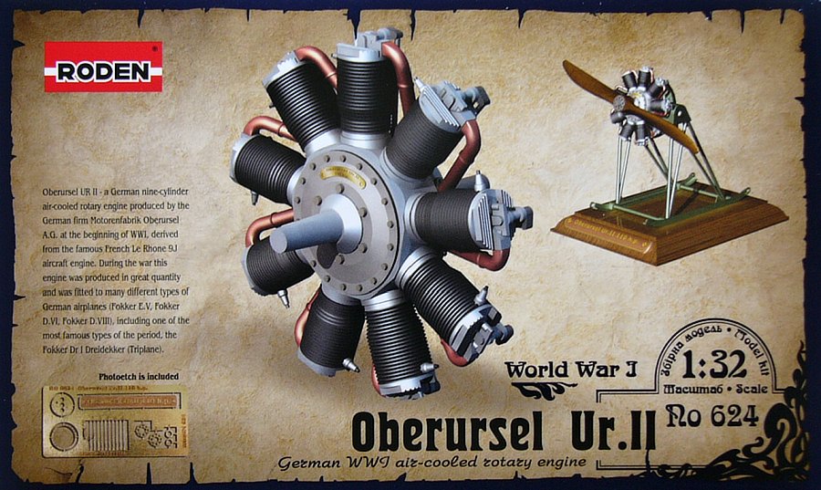 1/32 Engine Oberursel Ur.II