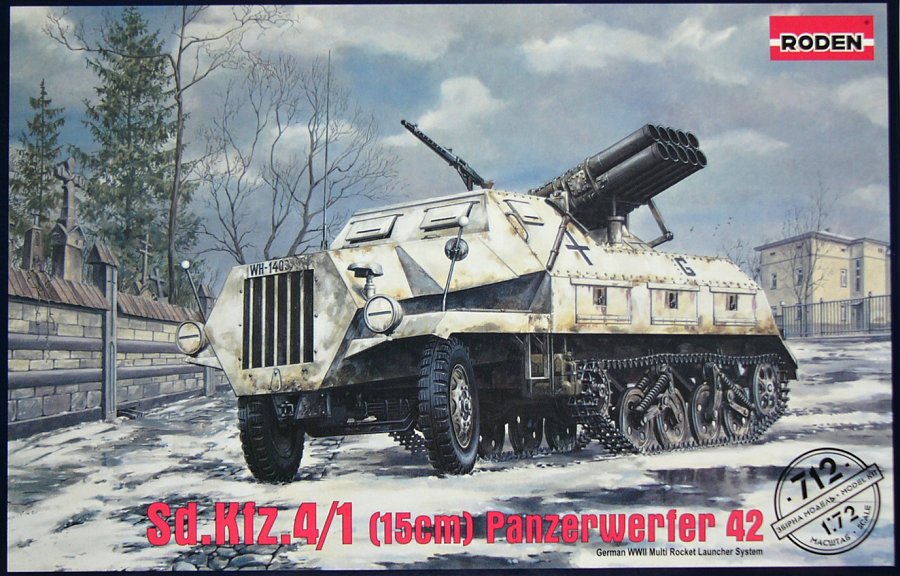 1/72 Sd.Kfz. 4/1 Panzerwerfer 42 (early)