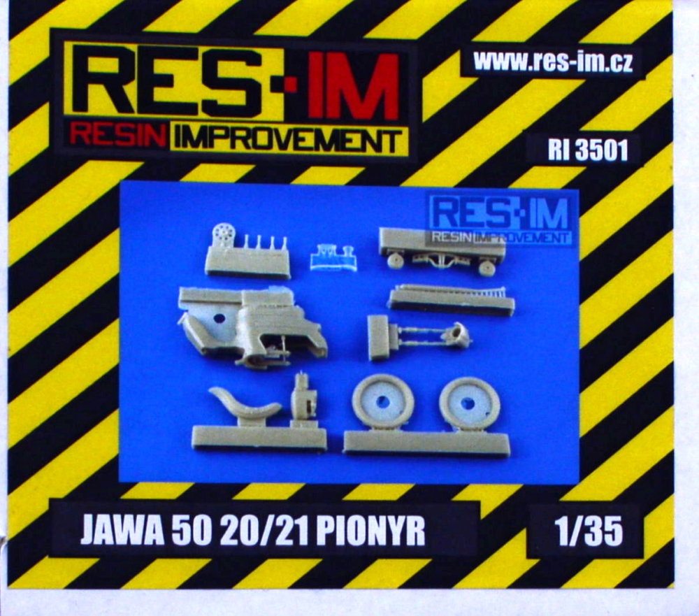 1/35 JAWA 50 20/21 PIONYR (resin kit)