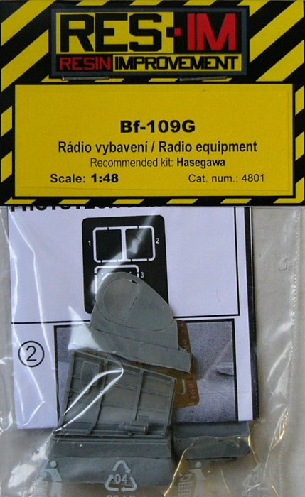 1/48 Bf-109G Radio equipment (HAS)