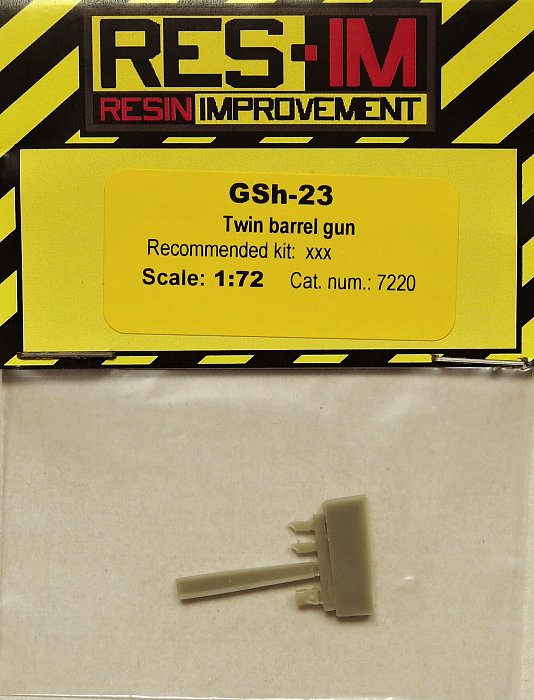 1/72 GSh-23 Twin barrel gun