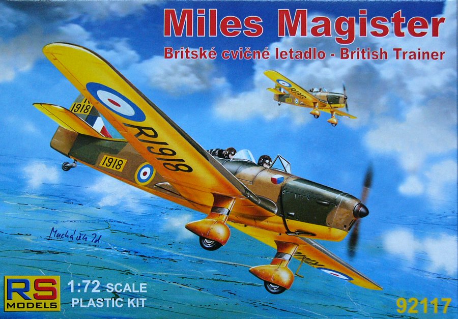 1/72 Miles Magister (RAF, Ireland, Thailand)