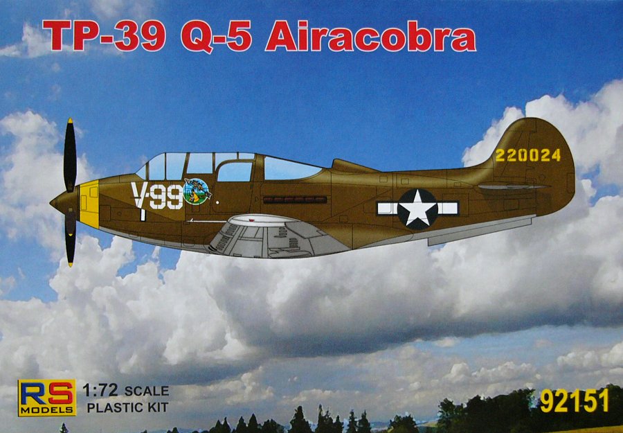 1/72 TP-39 Q-5 Airacobra Trainer (3x camo)