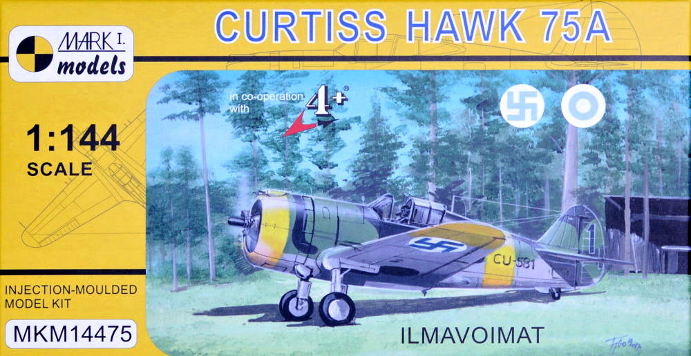 1/144 Curtiss Hawk H-75A 'Ilmavoimat' (4x camo)