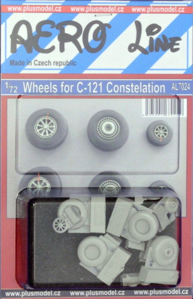 1/72 Wheels for C-121 Constelation