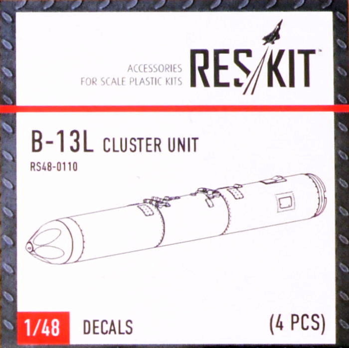 1/48 B-13L Cluster Unit (4 pcs.)