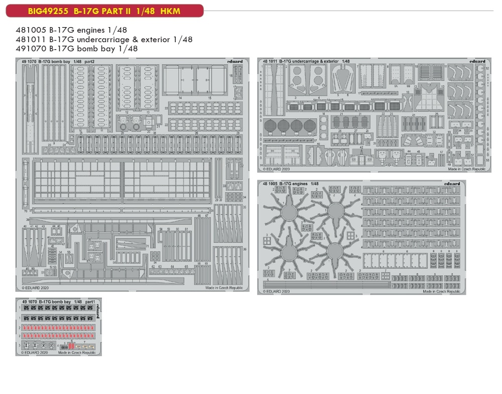 1/48 B-17G PART II (HKM)