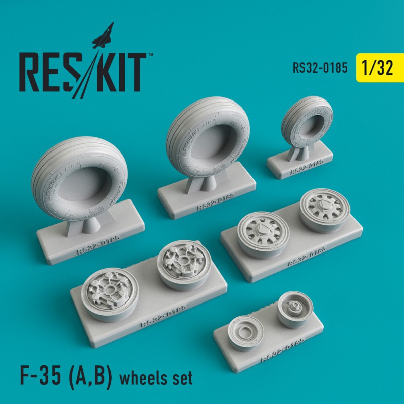 1/32 F-35 (A,B)  wheels set (ACAD/ITAL)