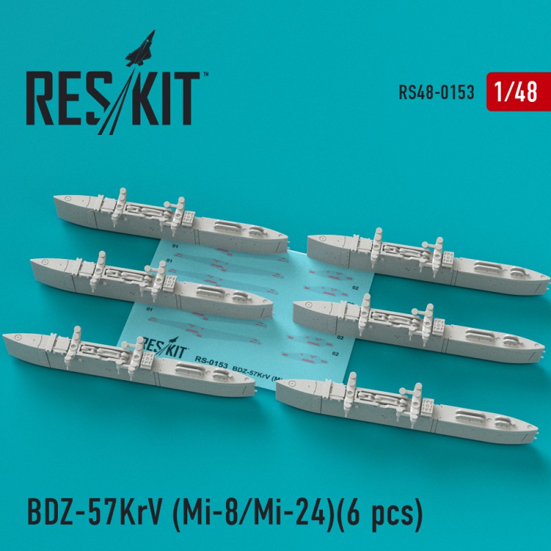 1/48 BDZ-57KrV Racks (6 pcs.)