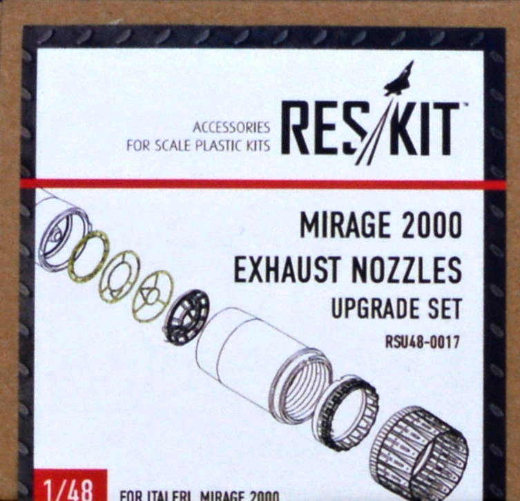 1/48 Mirage 2000 exhaust nozzles (ITA)