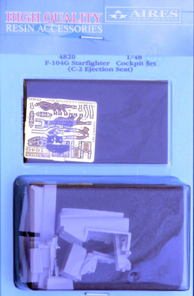 1/48 F-104G Starfighter cockpit set (C-2 ej. seat)