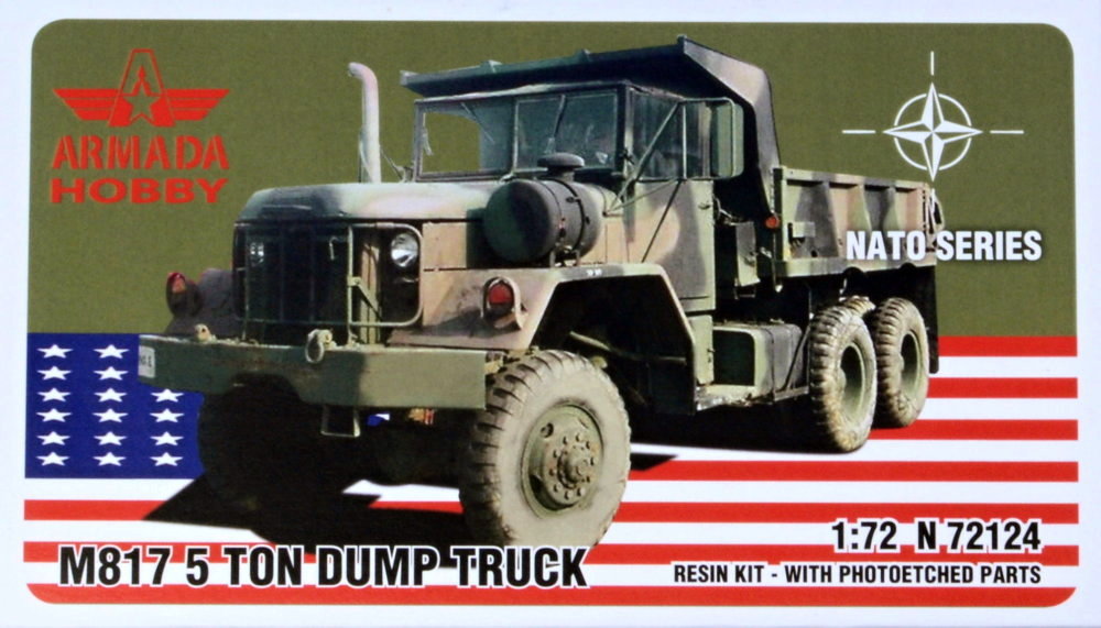 1/72 M817 5-ton Dump Truck (resin kit w/PE)