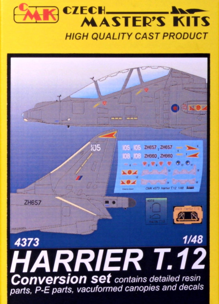 1/48 Harrier T.Mk.12 Conversion set (HAS)