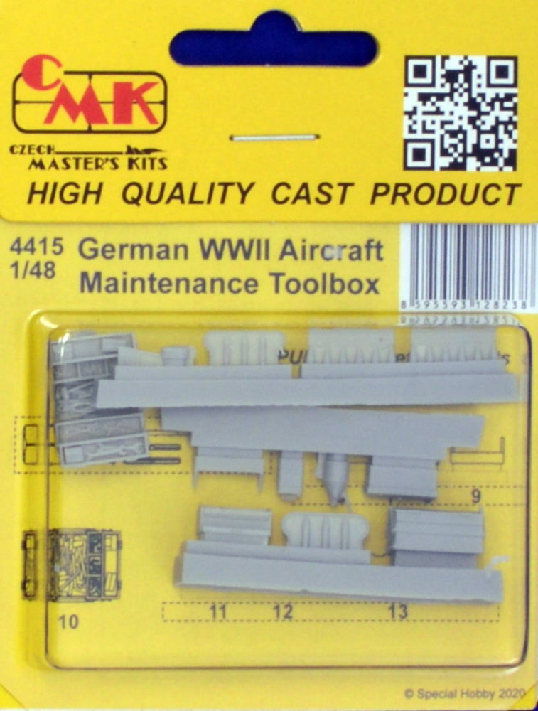 1/48 German WWII Aircraft Maintenance Toolbox