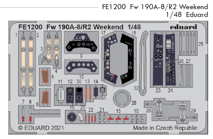 1/48 Fw 190A-8/R2 Weekend (EDU)