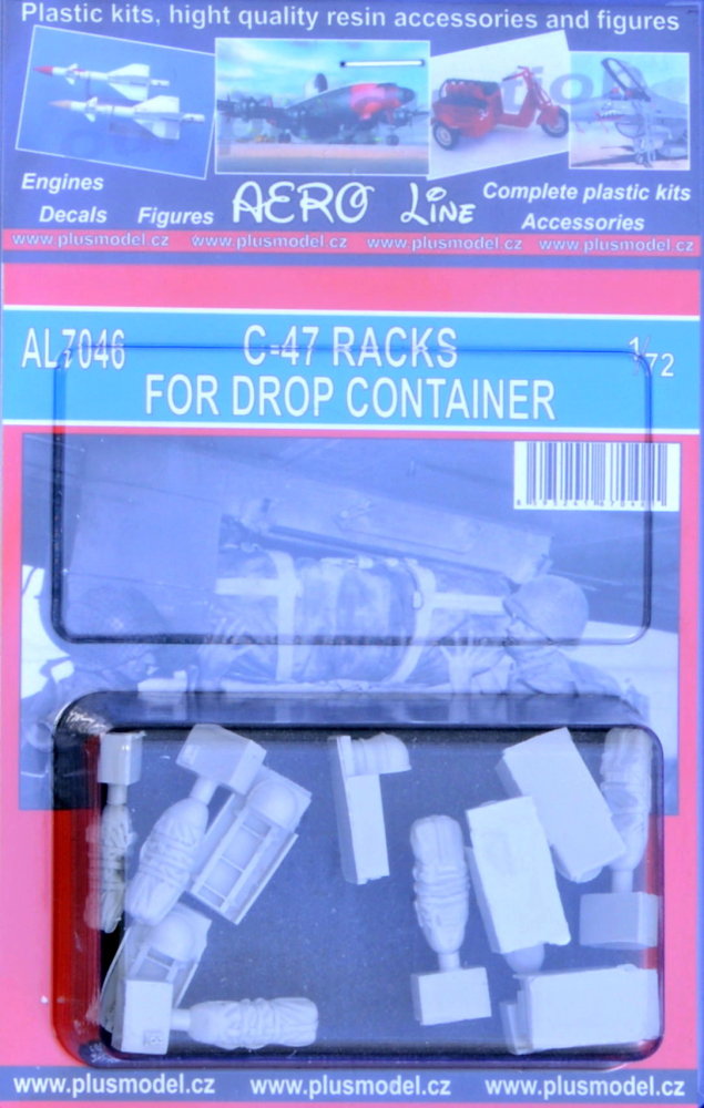 1/72 C-47 Racks for drop container