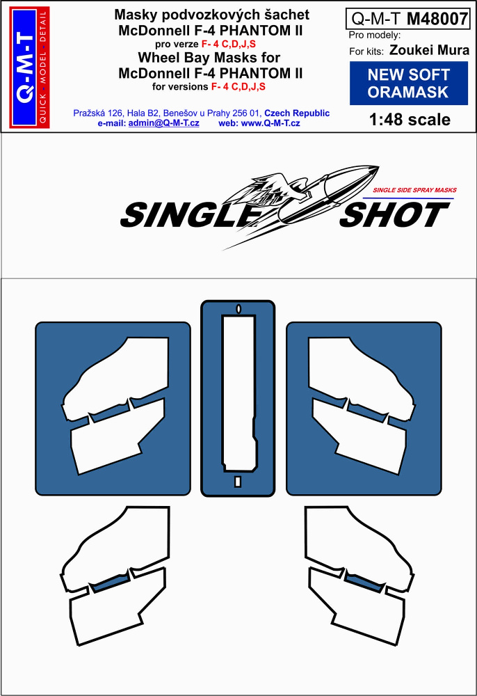 1/48 Mask F-4 J,S, C,D ZM