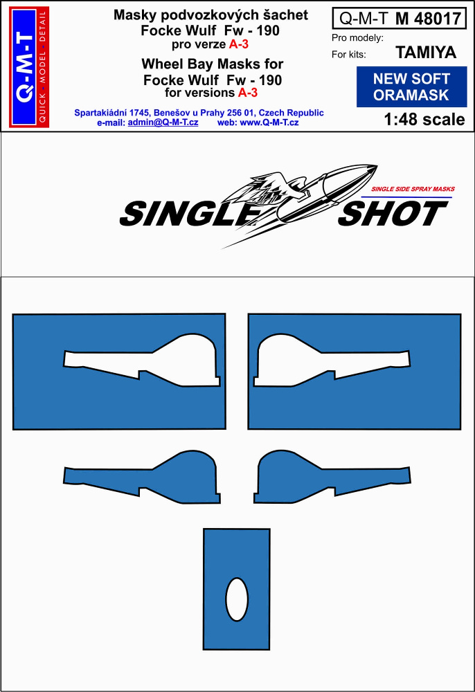 1/48 Mask Fw- 190 A-3 (TAM)