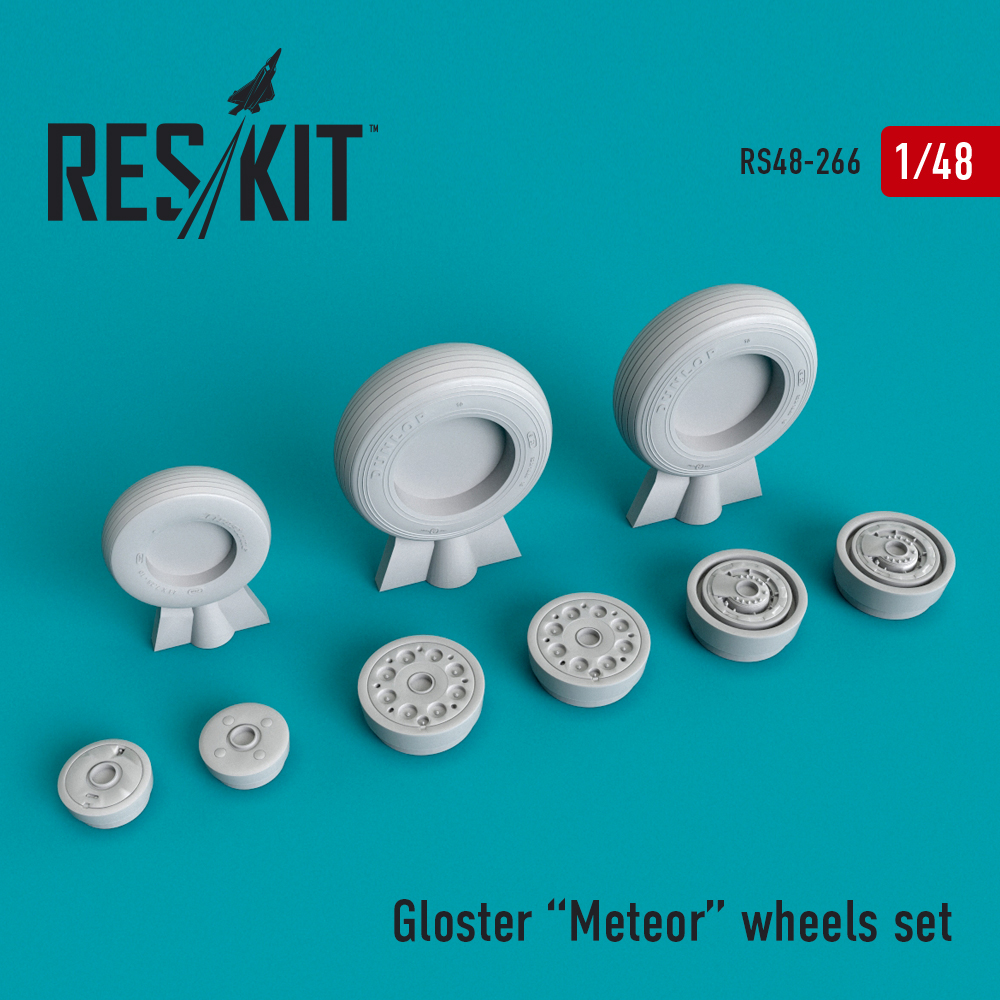 1/48 Gloster Meteor wheels (TAM)