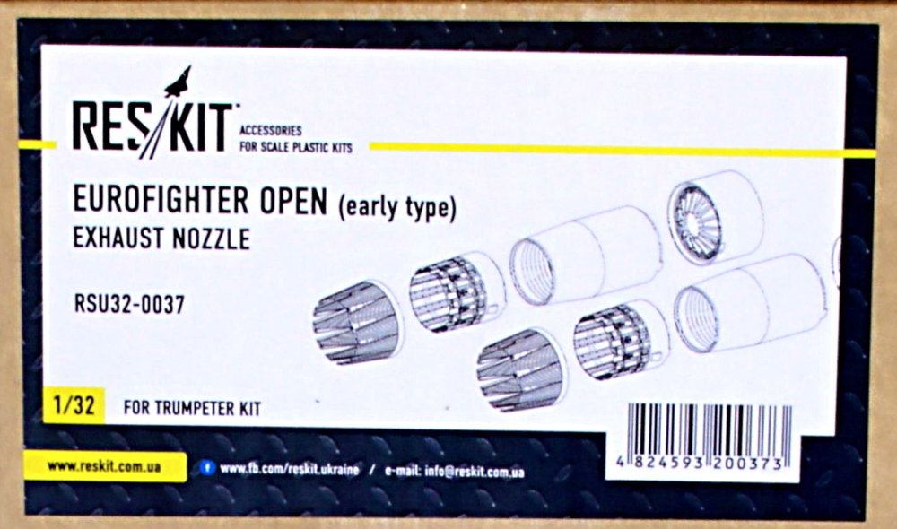 1/32 Eurofighter open (early type) exh.nozzles 