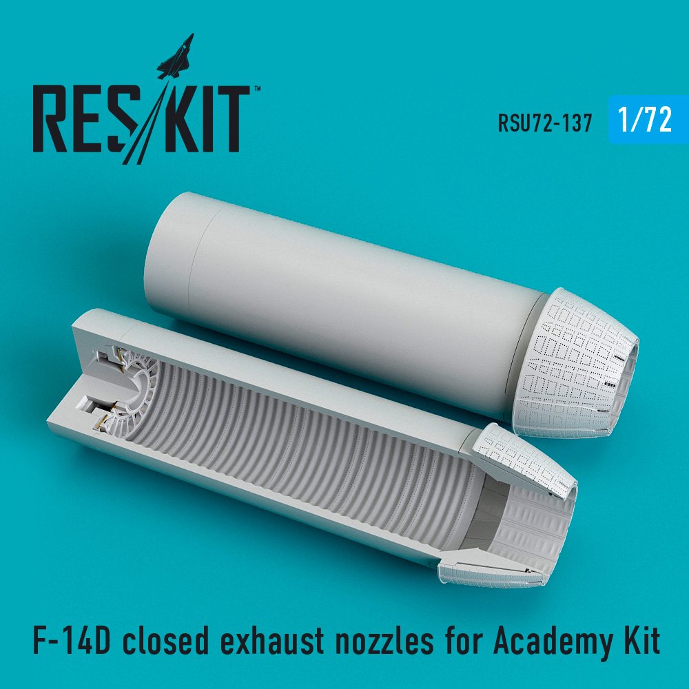 1/72 F-14D closed exhaust nozzles (ACAD)