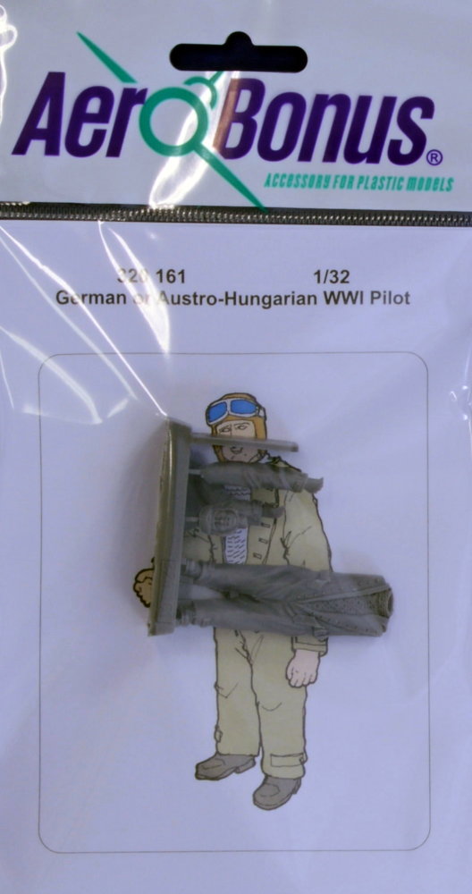 1/32 German&Austro-Hungar.Pilot WWI (1 fig.) No.1