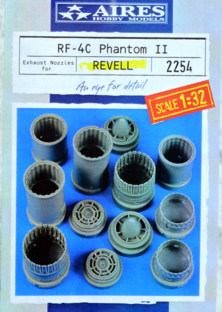 1/48 RF-4C Phantom II exhaust nozzles (REV)