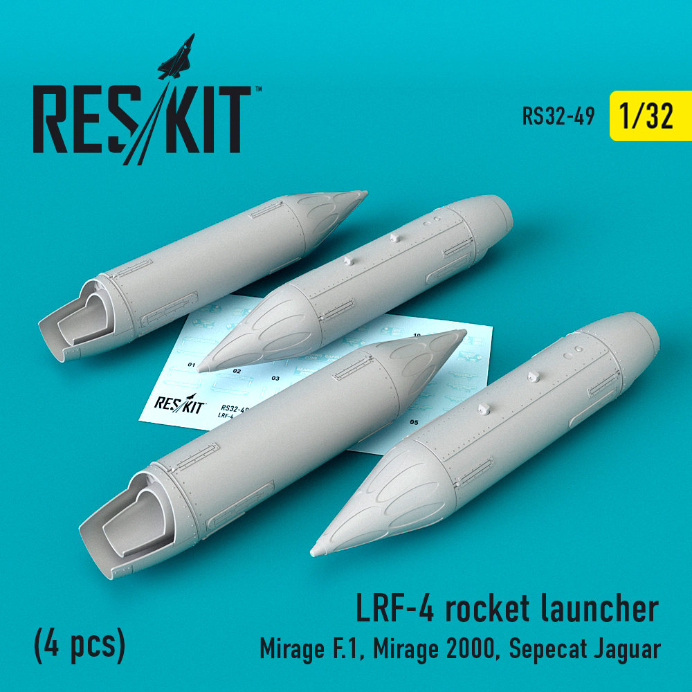 1/32 LRF-4 rocket launcher (4 pcs.) 