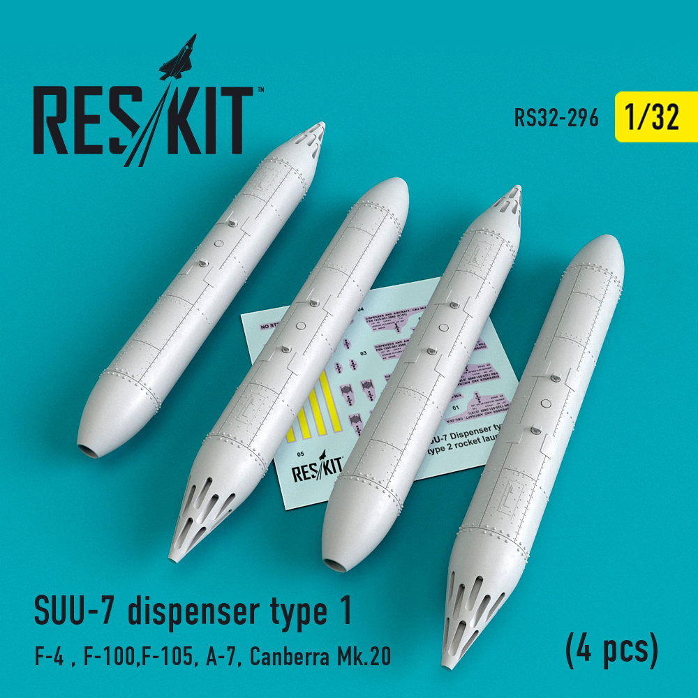 1/32 SUU-7 dispenser type 1 (4 pcs.) 