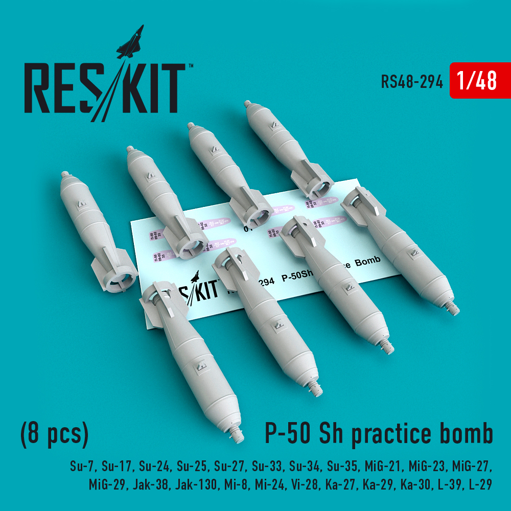 1/48 P-50 SH practice bomb (8 pcs.)