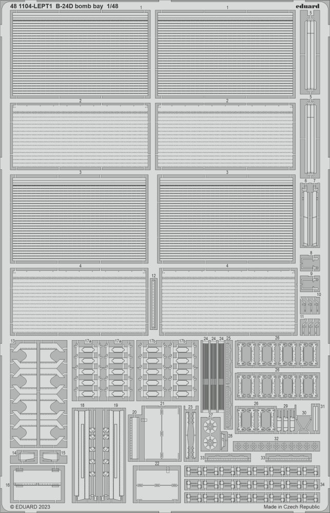 SET B-24D bomb bay (REV)