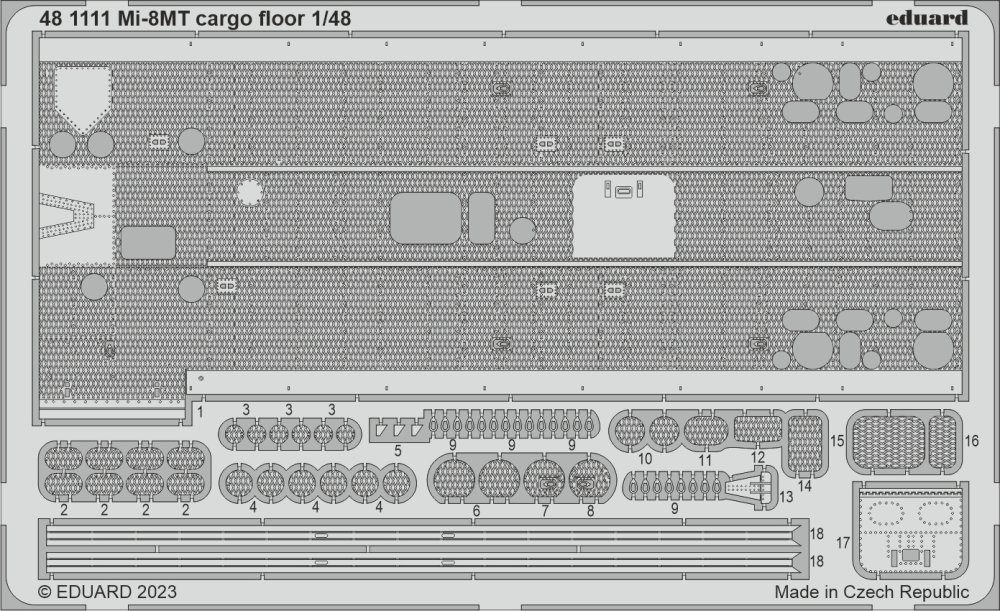 SET Mi-8MT cargo floor (TRUMP)