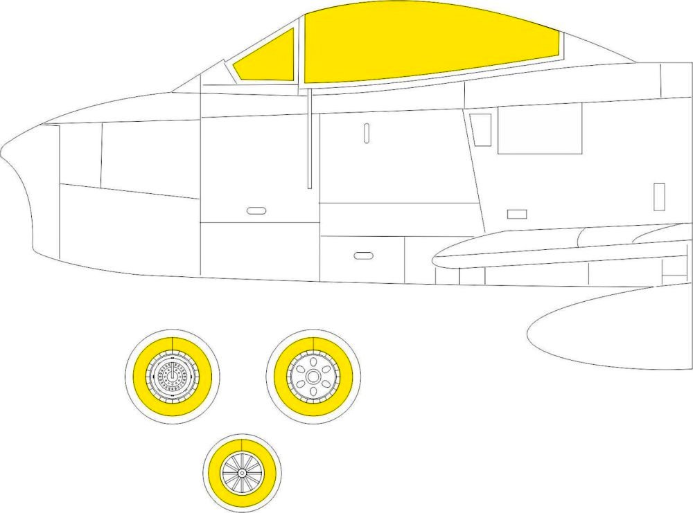 Mask 1/48 F-86F-40 (AIRF)