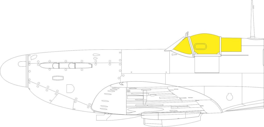 Mask 1/48 Spitfire Mk.V TFace (EDU)