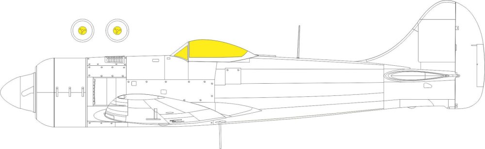 Mask 1/48 Tempest Mk.II Weekend (EDU)