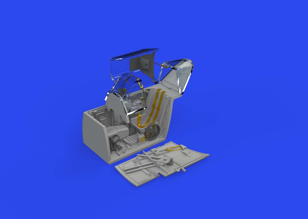 BRASSIN 1/48 Bf 109F cockpit PRINT (EDU)