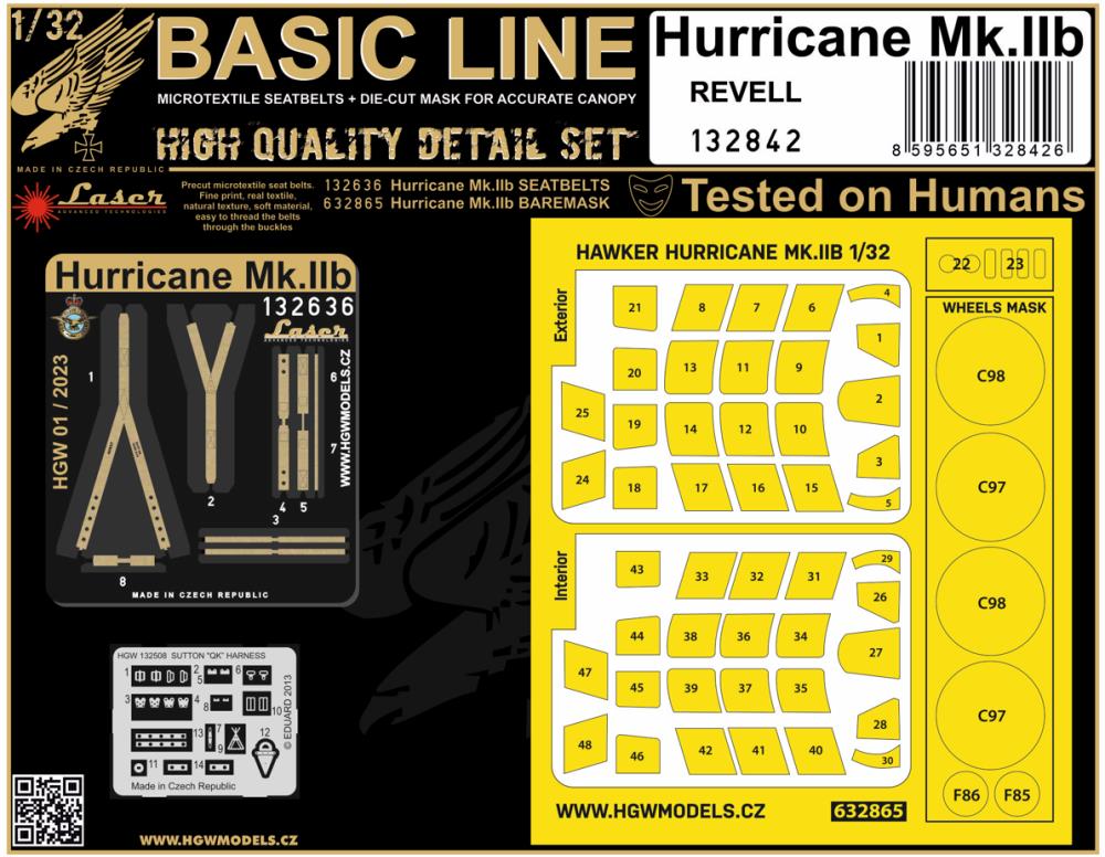 1/32 Hurricane Mk.IIb (REV) BASIC LINE