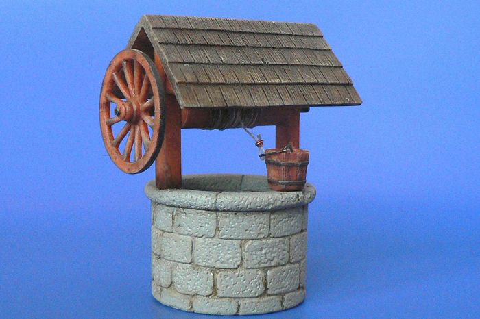 1/48 Stone well (resin kit)