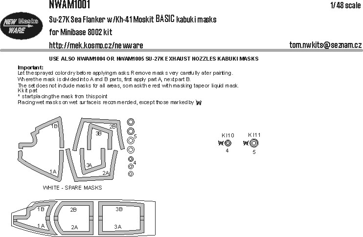 1/48 Mask Su-27K w/ Kh-41 Moskit BASIC (MINIB.)