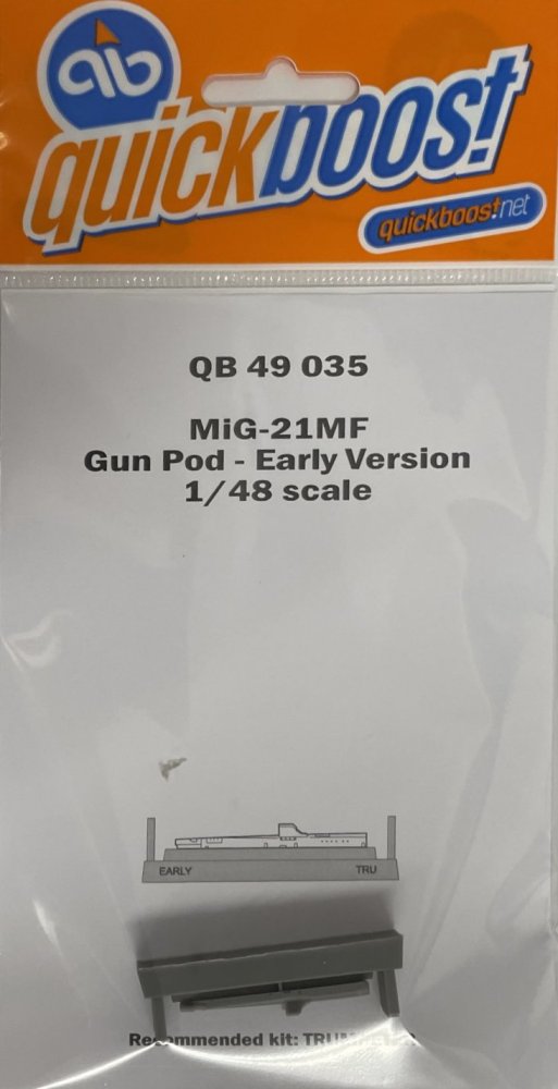 1/48 MiG-21MF gun pod - early version (TRUMP)